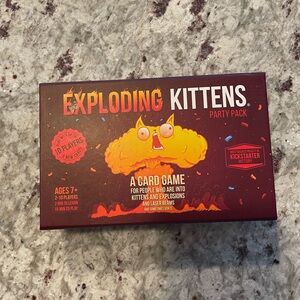 Exploding Kittens card game